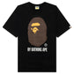 A BATHING APE BY BATHING APE TEE - BLACK