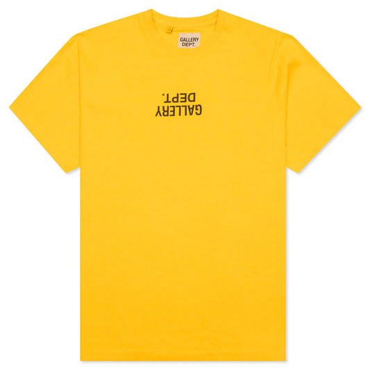 GALLERY DEPT. FUCKED UP LOGO TEE - GOLD