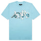 AMIRI LNY DRAGON TEE - AIR BLUE